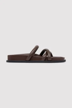 Soft Cross Strap Slide -|St. Agni Online