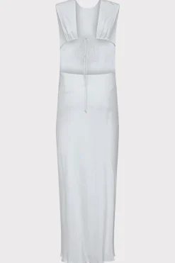 Soft Silk Rouleau Tie Dress -|St. Agni Online