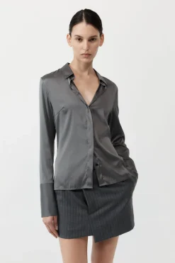 Soft Silk Shirt -|St. Agni New