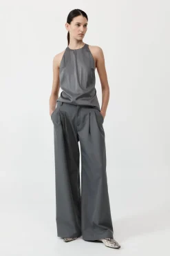 Soft Silk Suspender Top -|St. Agni Fashion