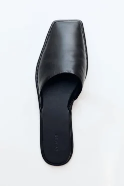 Soft Square Toe Flat -|St. Agni Cheap