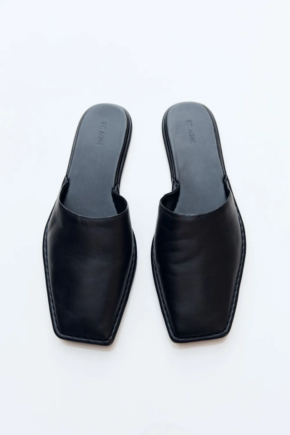 Soft Square Toe Flat -|St. Agni Cheap