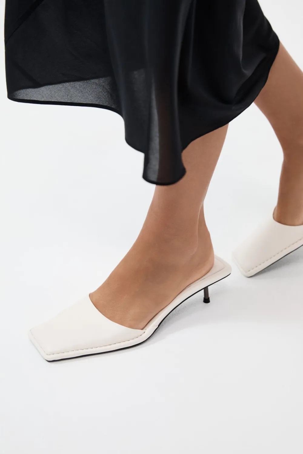 Soft Square Toe Heel -|St. Agni Store