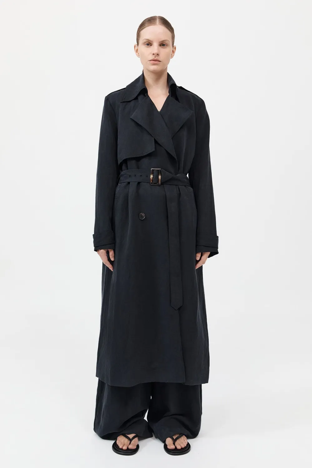Soft Tailored Trench -|St. Agni Cheap