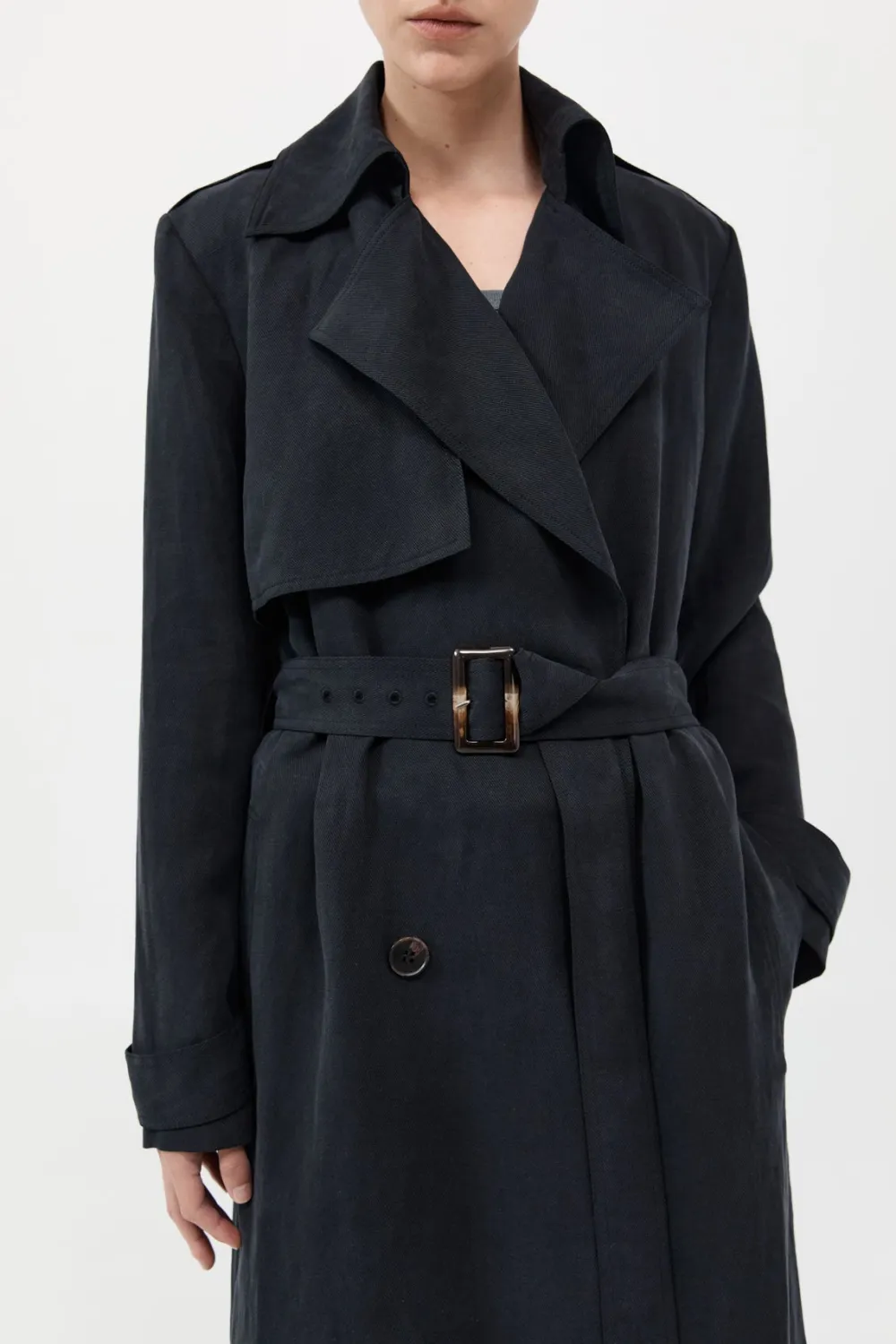 Soft Tailored Trench -|St. Agni Cheap