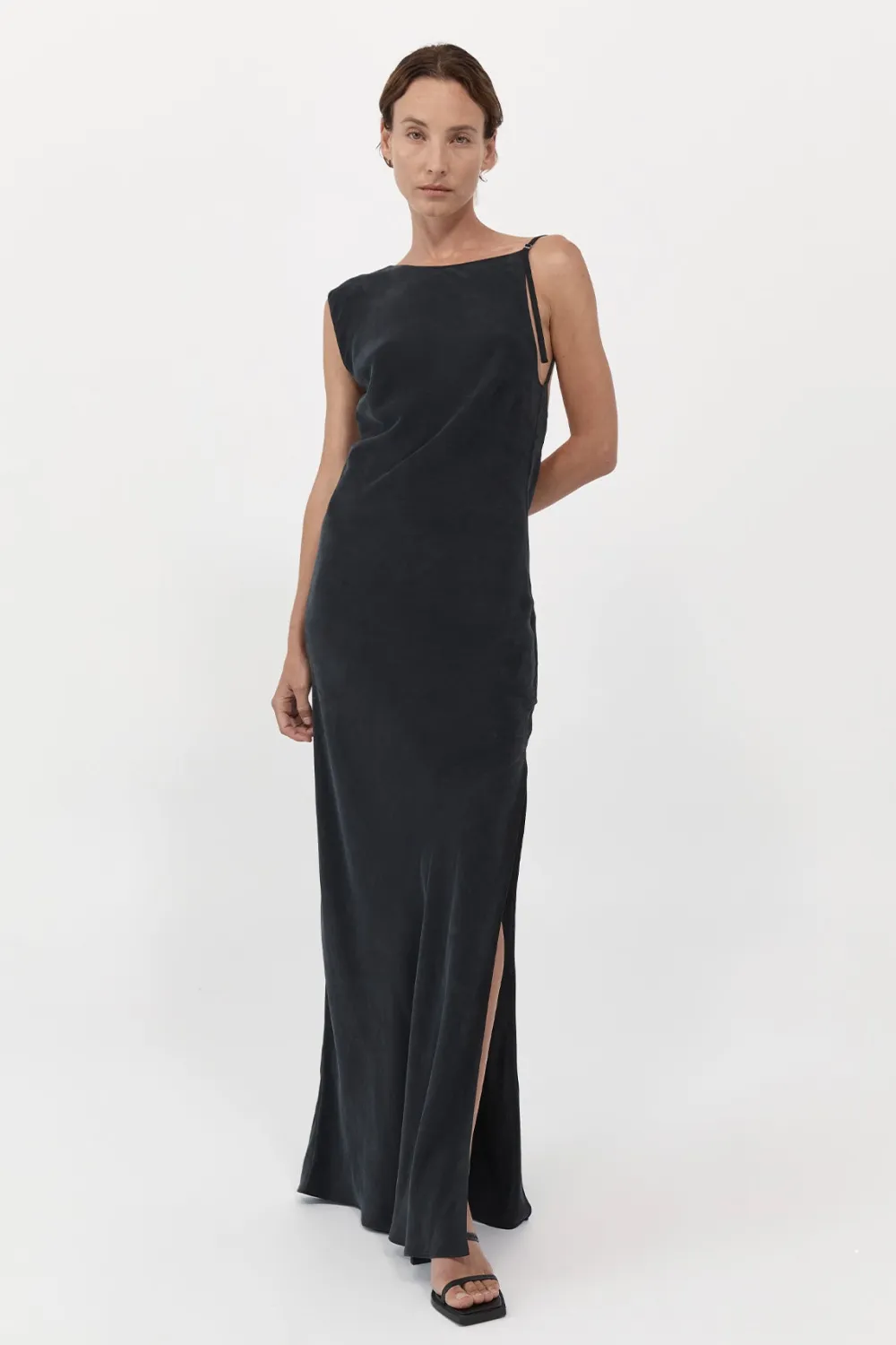Sophia Drape Dress -|St. Agni New