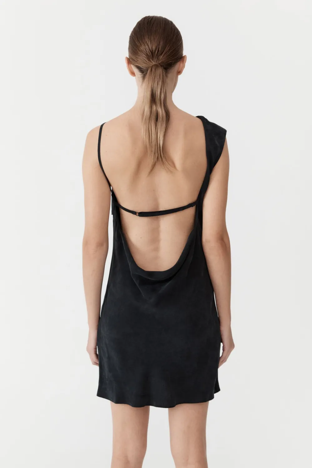 Sophia Drape Mini Dress - Washed|St. Agni Shop