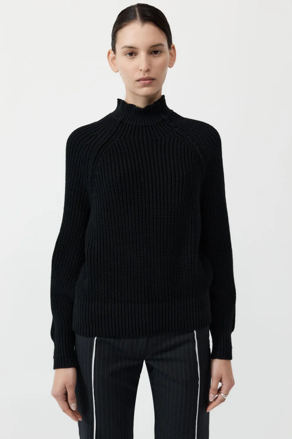 Split Sleeve Jumper -|St. Agni Online