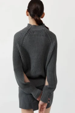 Split Sleeve Jumper -|St. Agni Hot