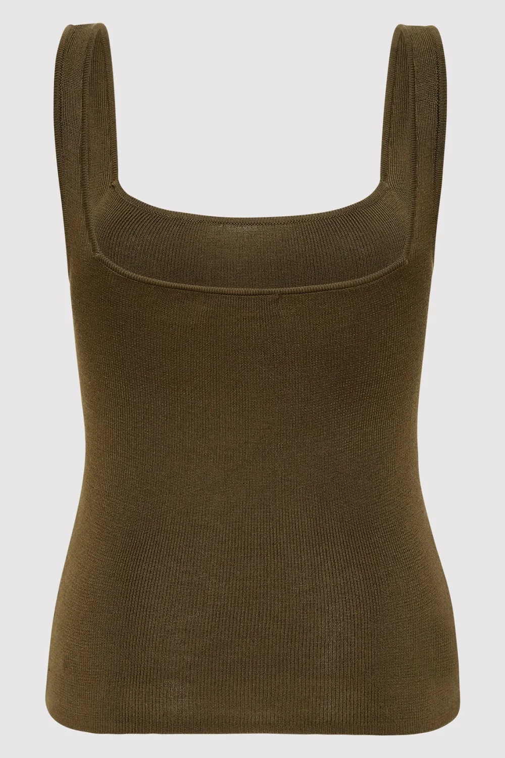 Square Neck Knit Singlet -|St. Agni Store