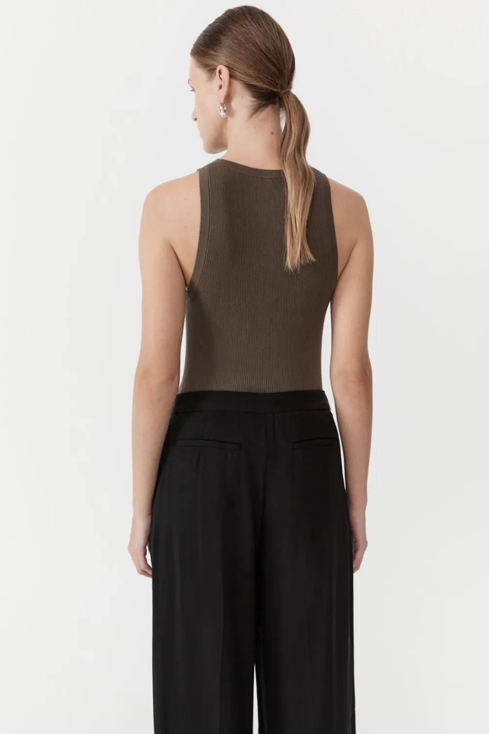 Stitch Detail Tank -|St. Agni Cheap