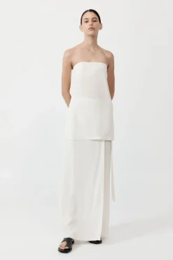 Strapless Buckle Back Top -|St. Agni Flash Sale