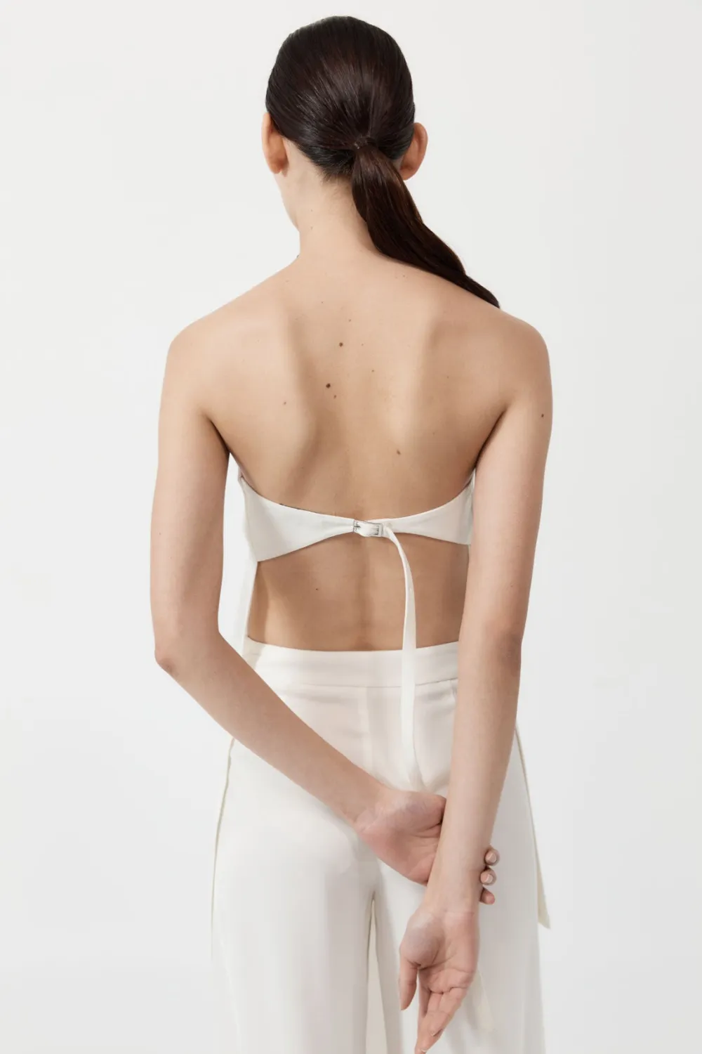 Strapless Buckle Back Top -|St. Agni Flash Sale