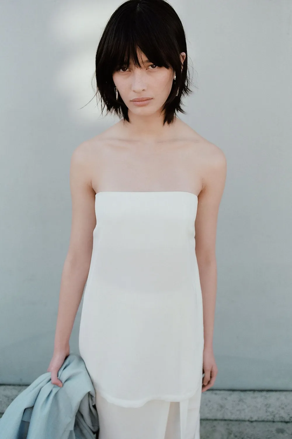 Strapless Buckle Back Top -|St. Agni Flash Sale