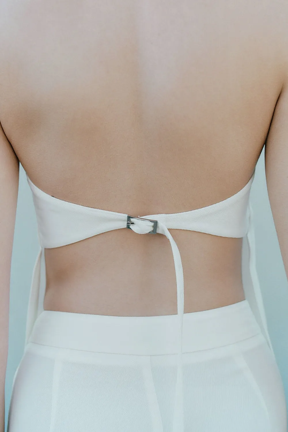 Strapless Buckle Back Top -|St. Agni Flash Sale