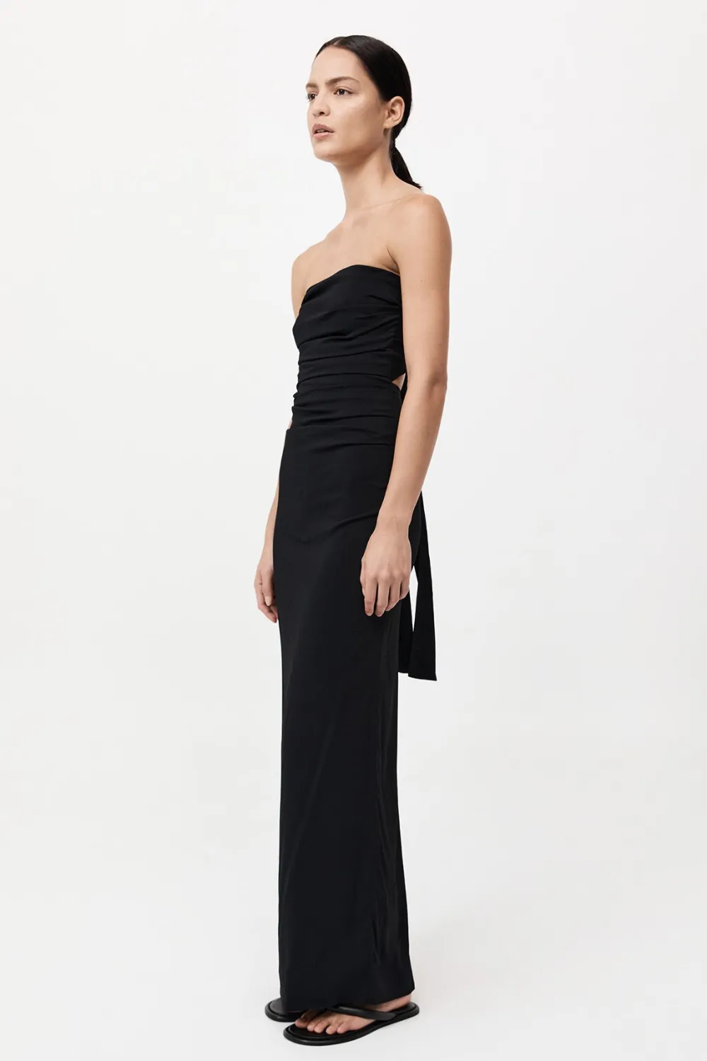 Strapless Tie Back Dress -|St. Agni Best Sale