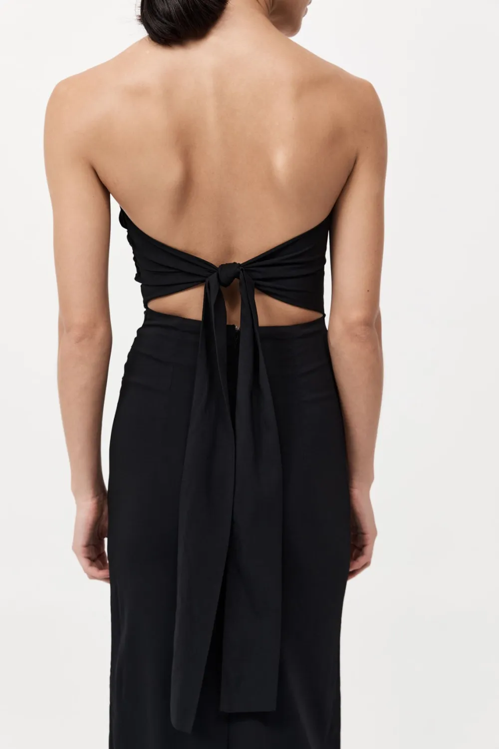 Strapless Tie Back Dress -|St. Agni Best Sale