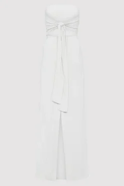 Strapless Tie Back Dress -|St. Agni Discount