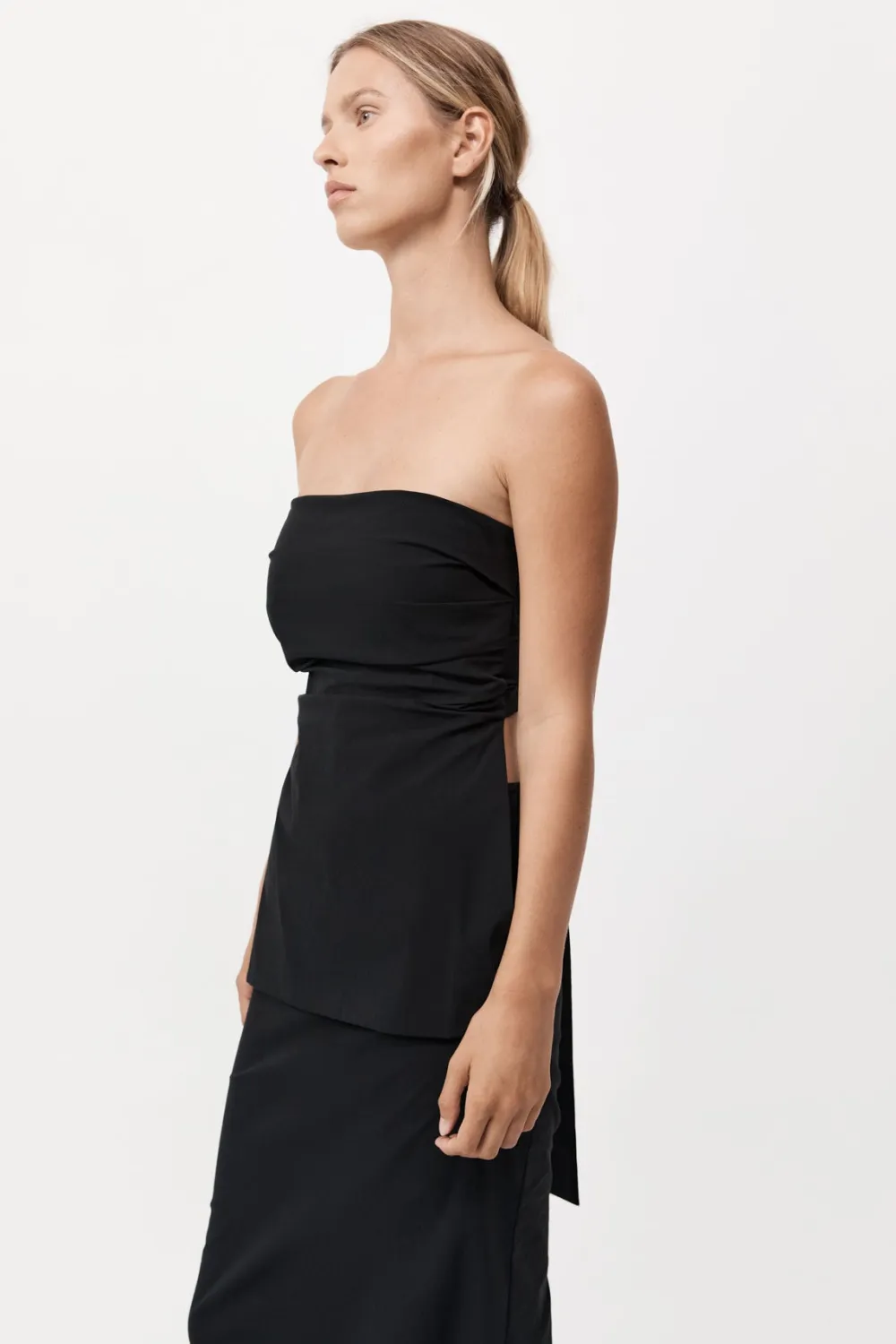 Strapless Tie Back Top -|St. Agni Sale