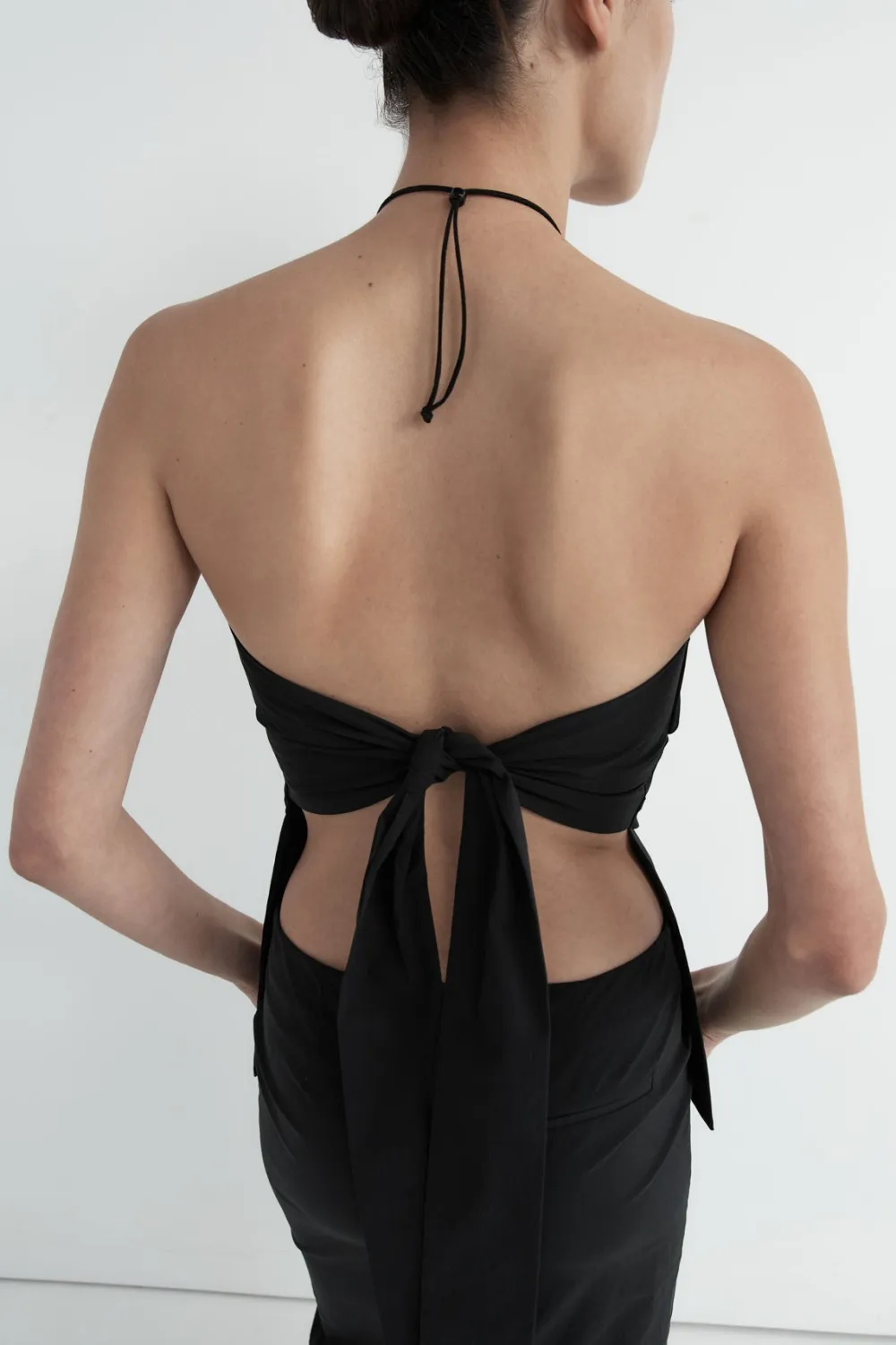 Strapless Tie Back Top -|St. Agni Sale