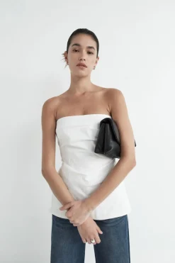 Strapless Tie Back Top -|St. Agni Discount