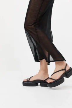 Strappy Pillow Slides -|St. Agni Flash Sale