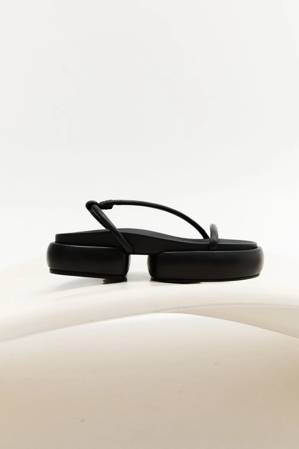 Strappy Pillow Slides -|St. Agni Flash Sale