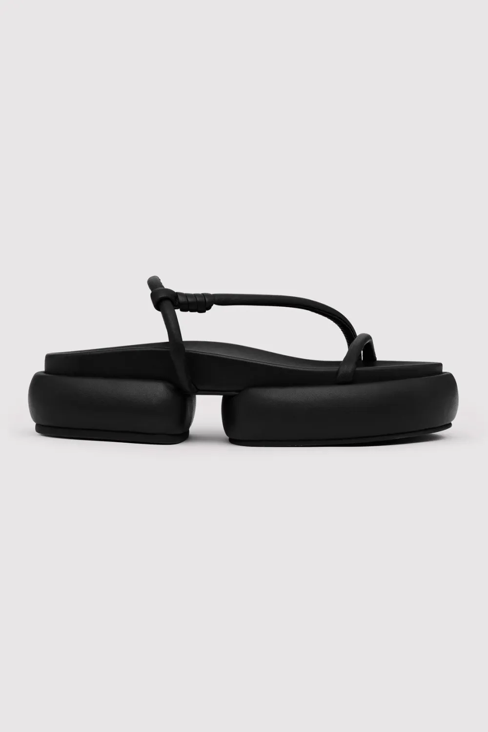 Strappy Pillow Slides -|St. Agni Flash Sale