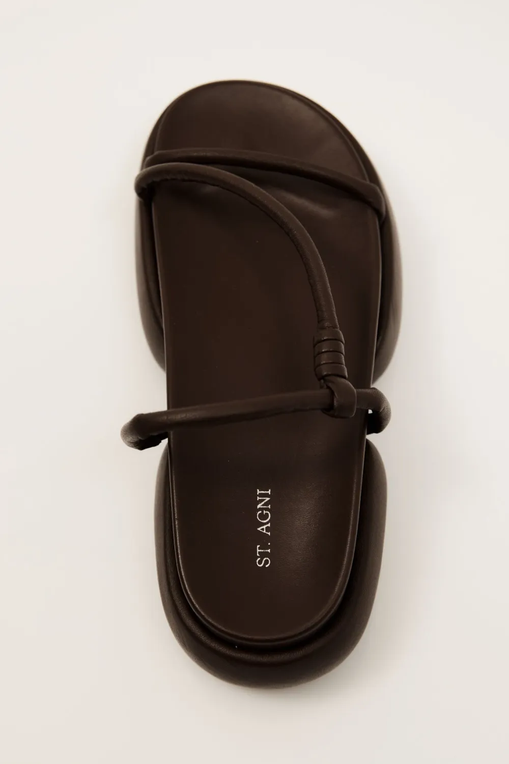 Strappy Pillow Slides -|St. Agni Flash Sale