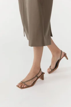 Suede Strap Heel -|St. Agni Best
