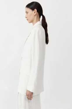 Tailored Linen Blazer -|St. Agni Cheap