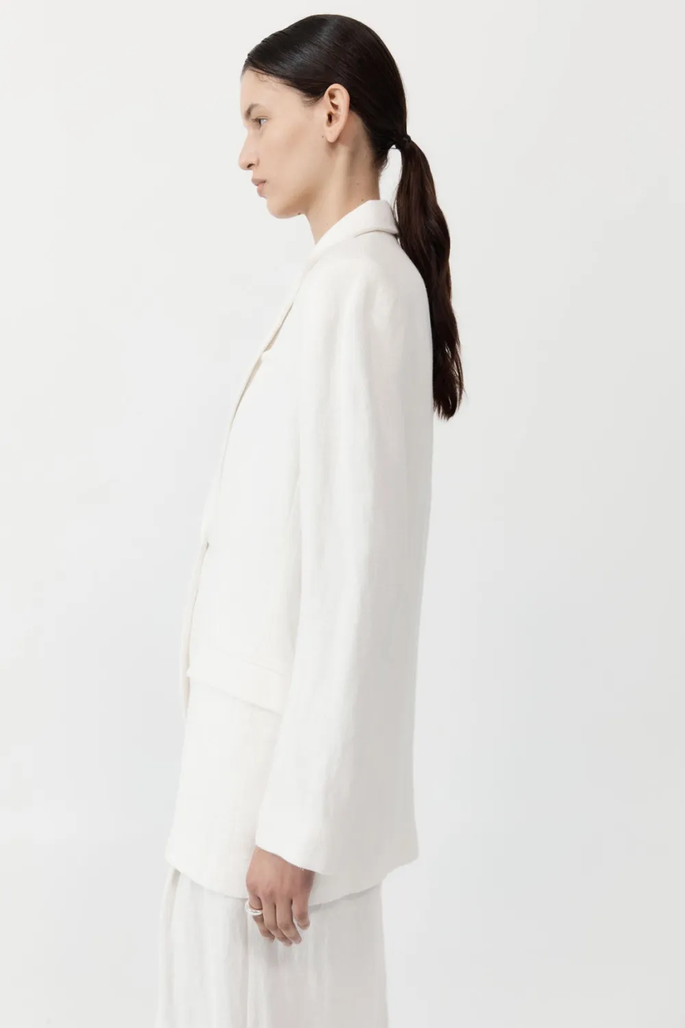 Tailored Linen Blazer -|St. Agni Cheap