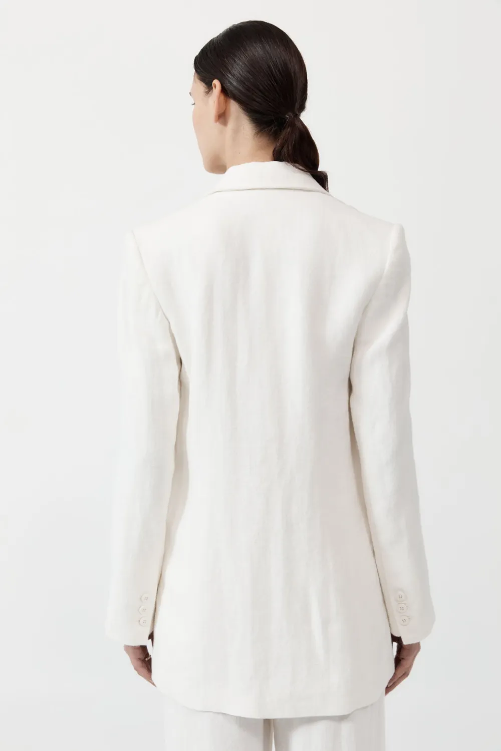 Tailored Linen Blazer -|St. Agni Cheap