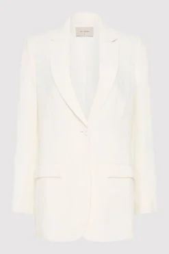 Tailored Linen Blazer -|St. Agni Cheap
