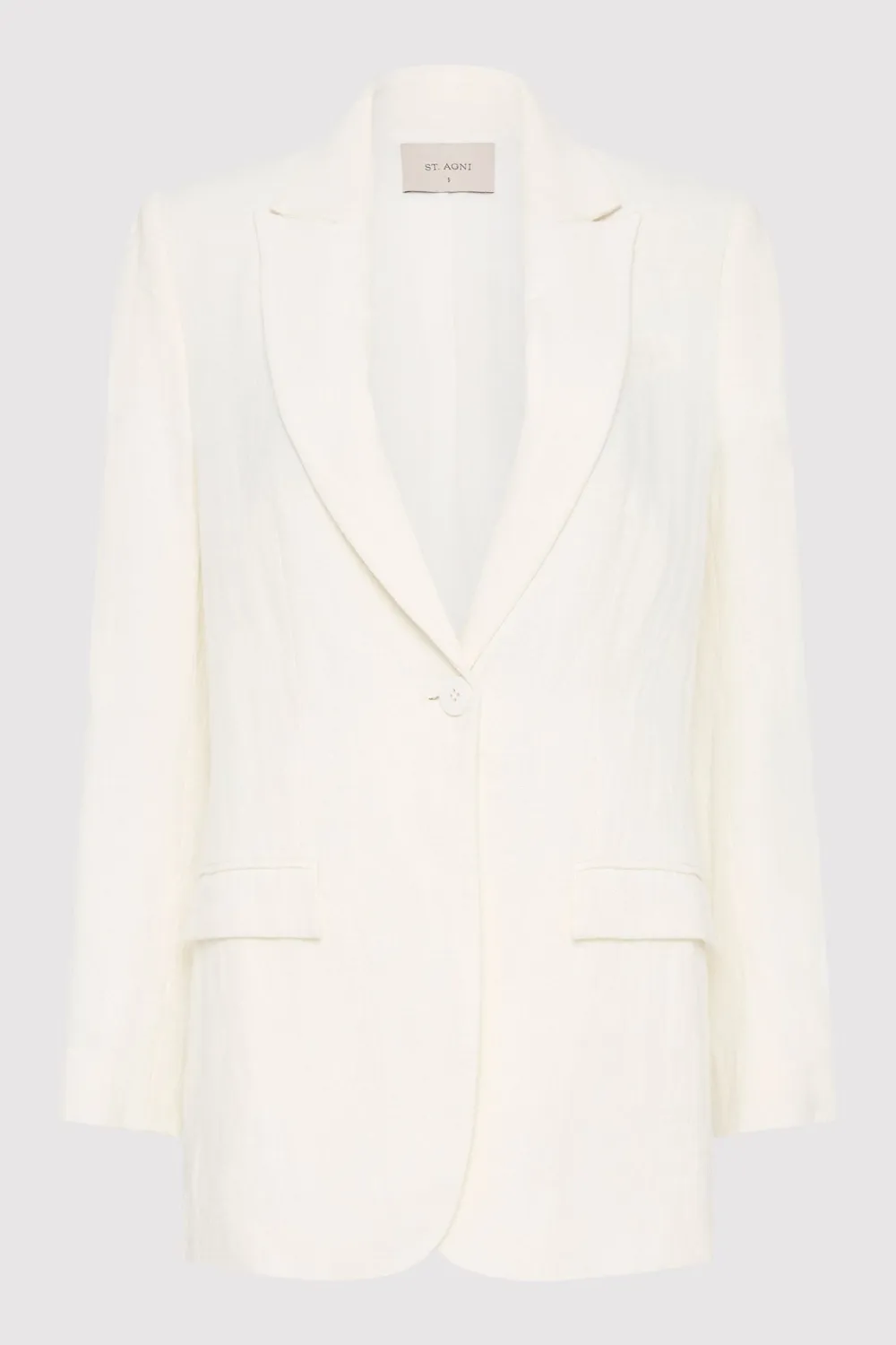Tailored Linen Blazer -|St. Agni Cheap