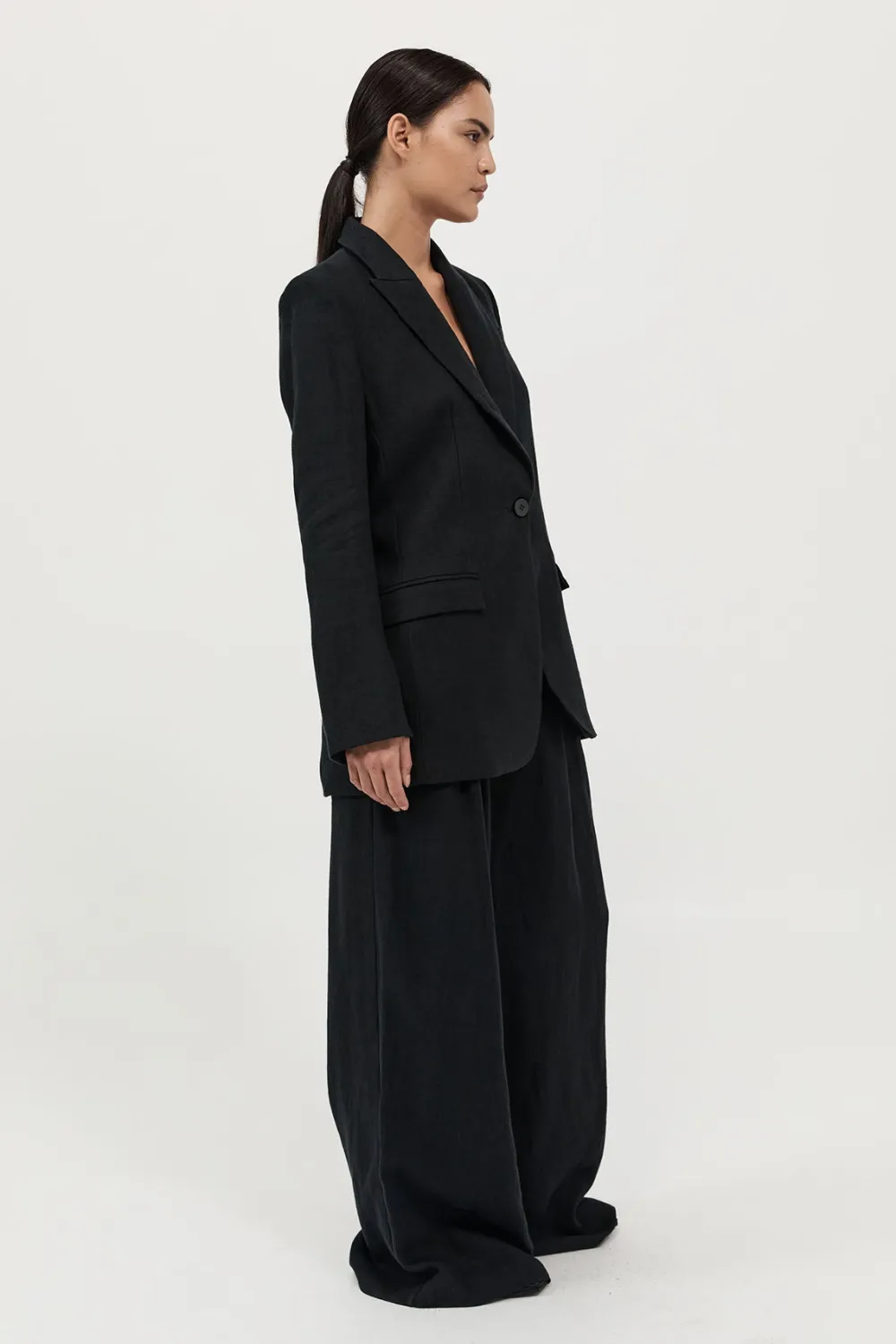 Tailored Linen Pants -|St. Agni Cheap
