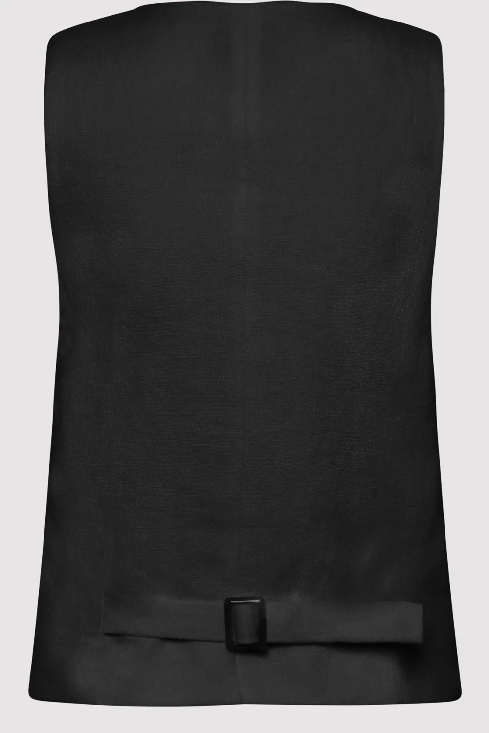 Tailored Linen Vest -|St. Agni New