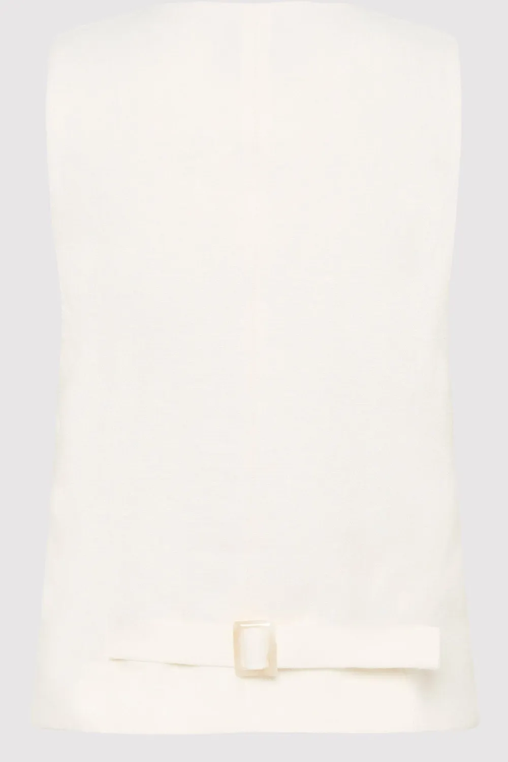 Tailored Linen Vest -|St. Agni Flash Sale