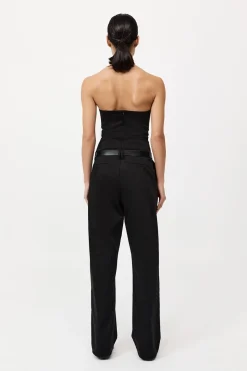 Tailored Strapless Jumpsuit - Black|St. Agni Best Sale