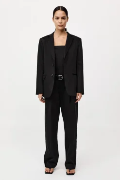 Tailored Strapless Jumpsuit - Black|St. Agni Best Sale