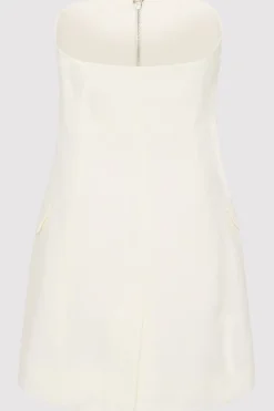 Tailored Strapless Top - Ivory|St. Agni Best Sale