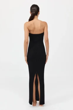 Textured Knit Column Dress -|St. Agni Shop