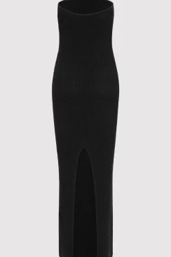 Textured Knit Column Dress -|St. Agni Shop
