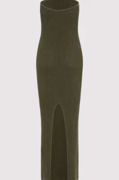 Textured Knit Column Dress -|St. Agni Discount