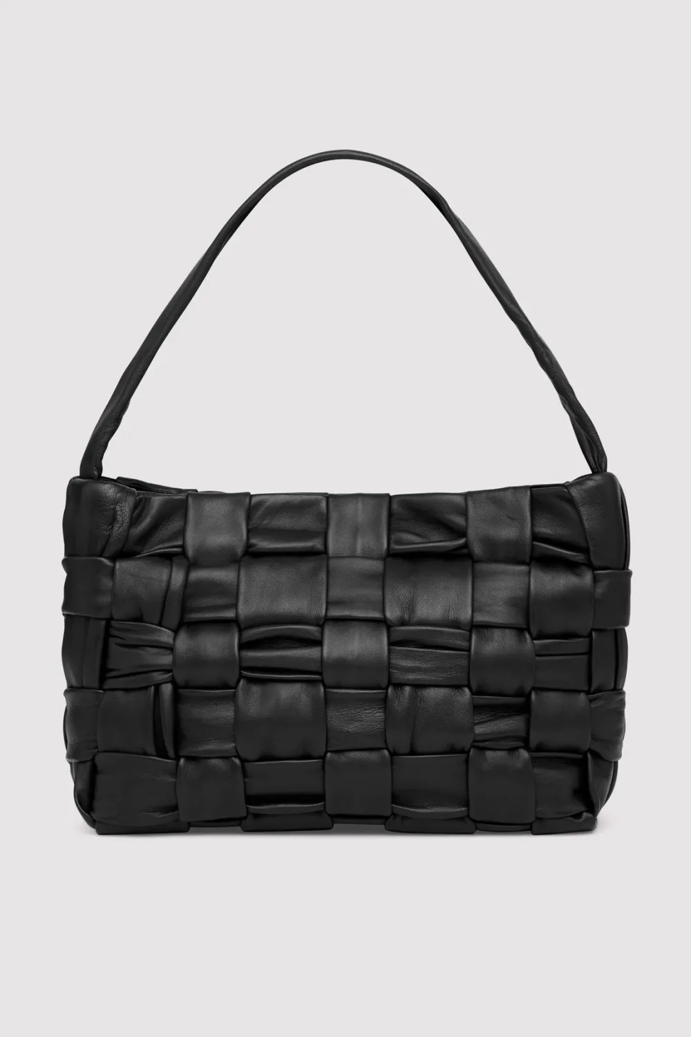 Textured Mini Woven Tote -|St. Agni Sale