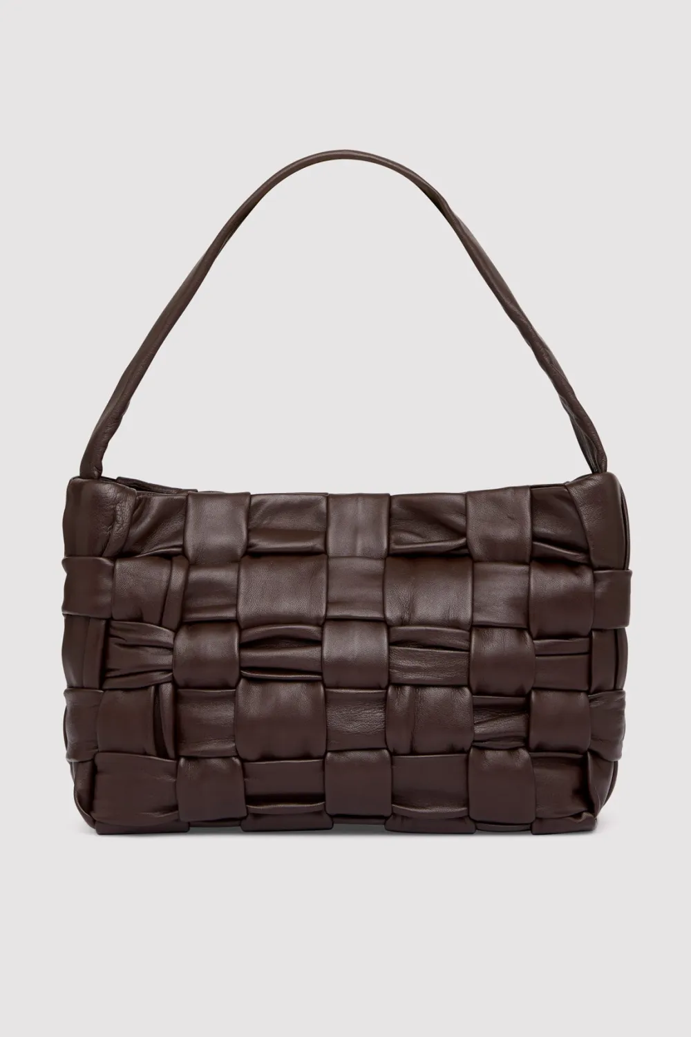 Textured Mini Woven Tote -|St. Agni New