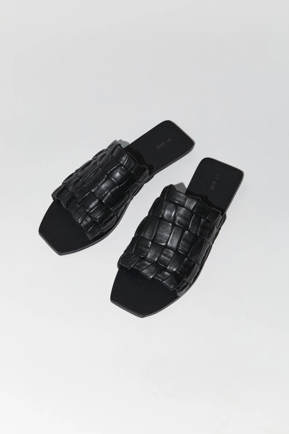 Textured Slide - Black|St. Agni Cheap