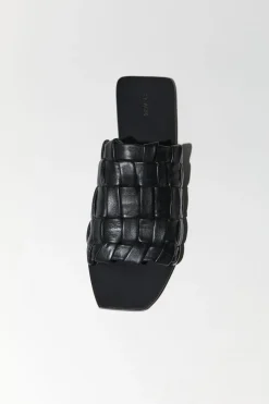 Textured Slide - Black|St. Agni Cheap