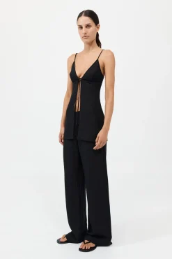 Tie Front Top -|St. Agni Online