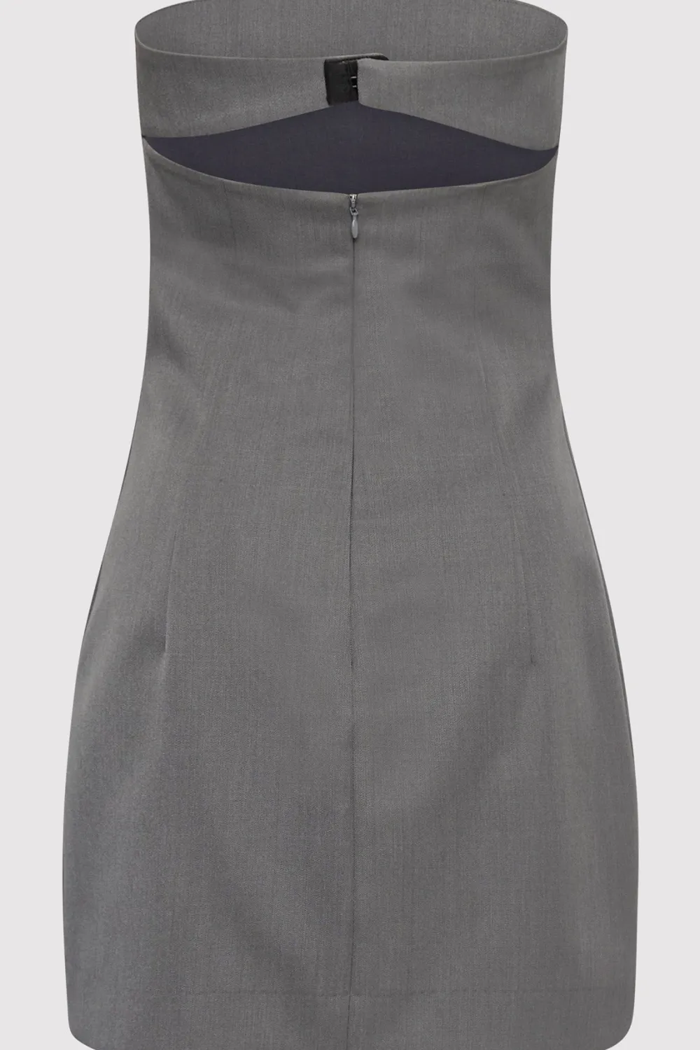Tuck Mini Dress - Pewter Grey|St. Agni Cheap
